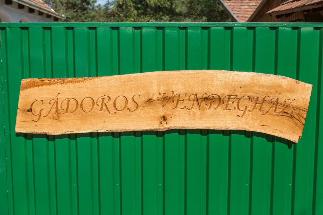 Gádoros Vendégház Egerszalók Exterior foto